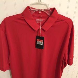 Nike dri-fit golf polo large